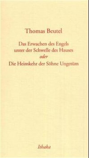 Buchcover Das Erwachen des Engels unter der Schwelle des Hauses oder Die Heimkehr der Söhne Ungetüm | Thomas Beutel | EAN 9783933545138 | ISBN 3-933545-13-7 | ISBN 978-3-933545-13-8