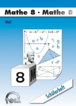 Buchcover Mathe 8 II/III | Christoph Watzl | EAN 9783933624307 | ISBN 3-933624-30-4 | ISBN 978-3-933624-30-7