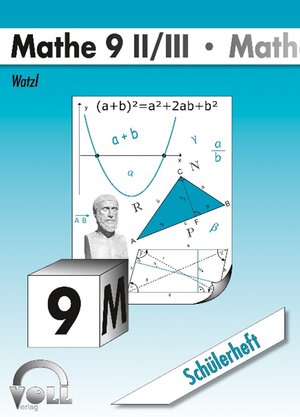 Buchcover Mathe 9 II/III | Christoph Watzl | EAN 9783933624338 | ISBN 3-933624-33-9 | ISBN 978-3-933624-33-8