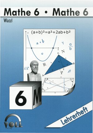 Buchcover Mathe 6 | Christoph Watzl | EAN 9783933624383 | ISBN 3-933624-38-X | ISBN 978-3-933624-38-3