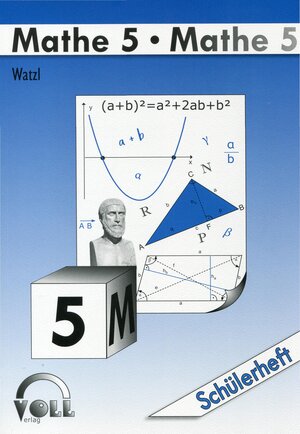 Buchcover Mathe 5 | Christoph Watzl | EAN 9783933624482 | ISBN 3-933624-48-7 | ISBN 978-3-933624-48-2