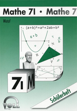 Buchcover Mathe 7 I | Christoph Watzl | EAN 9783933624550 | ISBN 3-933624-55-X | ISBN 978-3-933624-55-0