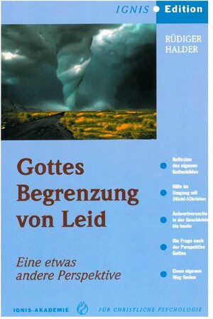 Buchcover Gottes Begrenzung von Leid | Rüdiger Halder | EAN 9783933685162 | ISBN 3-933685-16-8 | ISBN 978-3-933685-16-2
