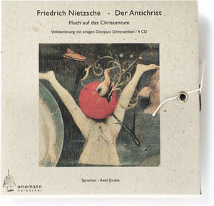 Der Antichrist. Fluch auf das Christentum. Volltextlesung, 4 CDs in handgefertigter Schmuckschachtel