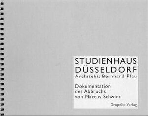 Buchcover Studienhaus Düsseldorf | Marcus Schwier | EAN 9783933749000 | ISBN 3-933749-00-X | ISBN 978-3-933749-00-0