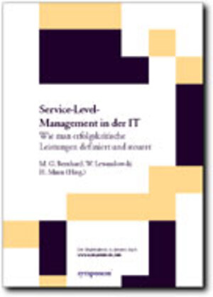 Buchcover Service-Level-Management in der IT  | EAN 9783933814944 | ISBN 3-933814-94-4 | ISBN 978-3-933814-94-4