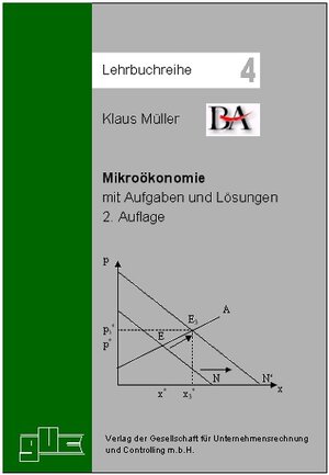 Buchcover Mikroökonomie | Klaus Müller | EAN 9783934235144 | ISBN 3-934235-14-X | ISBN 978-3-934235-14-4