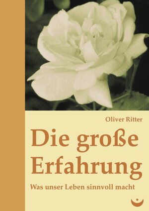 Buchcover Die große Erfahrung | Oliver Ritter | EAN 9783934291560 | ISBN 3-934291-56-2 | ISBN 978-3-934291-56-0