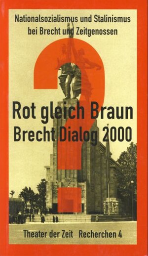 Buchcover Brecht-Tage 2000  | EAN 9783934344013 | ISBN 3-934344-01-1 | ISBN 978-3-934344-01-3