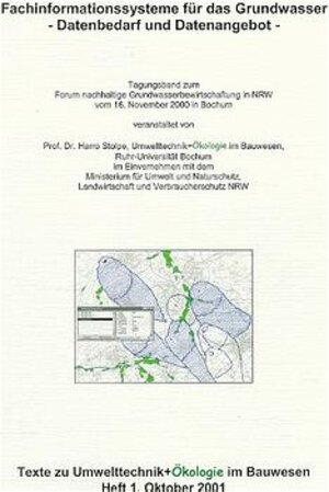 Buchcover Fachinformationssysteme für das Grundwasser - Datenbedarf und Datenangebot | EAN 9783934453326 | ISBN 3-934453-32-5 | ISBN 978-3-934453-32-6