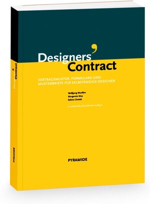 Buchcover Designers' Contract | Wolfgang Maassen | EAN 9783934482128 | ISBN 3-934482-12-0 | ISBN 978-3-934482-12-8