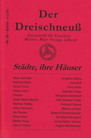 Buchcover Städte, ihre Häuser | Saza Schröder | EAN 9783934611368 | ISBN 3-934611-36-2 | ISBN 978-3-934611-36-8
