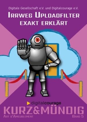 Buchcover Irrweg Uploadfilter exakt erklärt | Elisabeth Niekrenz | EAN 9783934636330 | ISBN 3-934636-33-0 | ISBN 978-3-934636-33-0