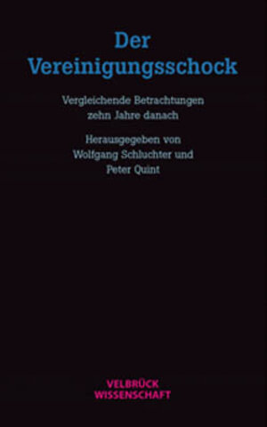 Buchcover Der Vereinigungsschock  | EAN 9783934730441 | ISBN 3-934730-44-2 | ISBN 978-3-934730-44-1