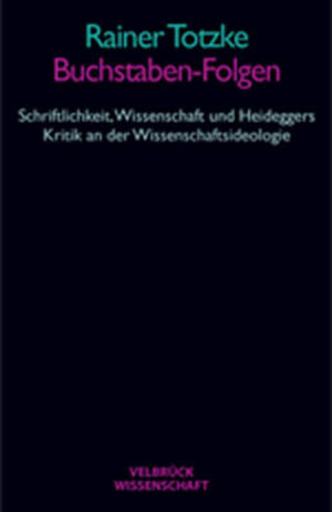 Buchcover Buchstaben-Folgen | Rainer Totzke | EAN 9783934730823 | ISBN 3-934730-82-5 | ISBN 978-3-934730-82-3