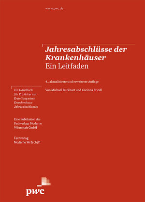 Buchcover Jahresabschlüsse der Krankenhäuser | Michael Burkhart | EAN 9783934803831 | ISBN 3-934803-83-0 | ISBN 978-3-934803-83-1