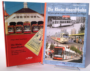 Buchcover Geschichte der Rhein-Haardtbahn. 2 Bände im Schuber | Holger Blaul | EAN 9783934845619 | ISBN 3-934845-61-4 | ISBN 978-3-934845-61-9