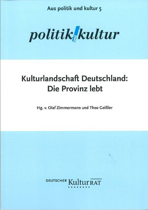 Buchcover Kulturlandschaft Deutschland | Ilse Aigner | EAN 9783934868236 | ISBN 3-934868-23-1 | ISBN 978-3-934868-23-6