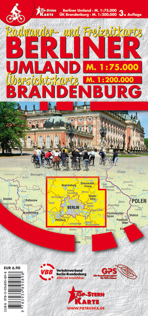 Buchcover Berliner Umland und Uebersichtskarte Brandenburg  | EAN 9783934895898 | ISBN 3-934895-89-1 | ISBN 978-3-934895-89-8