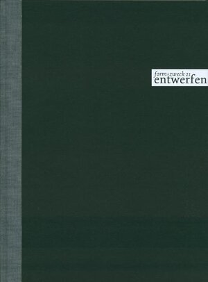 Buchcover form + zweck 21 | Chup Friemert | EAN 9783935053105 | ISBN 3-935053-10-X | ISBN 978-3-935053-10-5