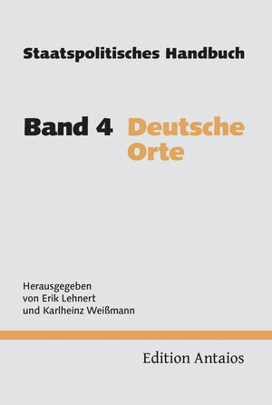 Buchcover Deutsche Orte  | EAN 9783935063579 | ISBN 3-935063-57-1 | ISBN 978-3-935063-57-9