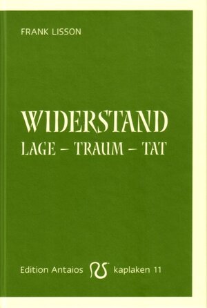 Buchcover Widerstand | Frank Lisson | EAN 9783935063814 | ISBN 3-935063-81-4 | ISBN 978-3-935063-81-4