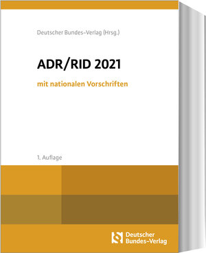 Buchcover ADR / RID 2021 mit nationalen Vorschriften  | EAN 9783935064927 | ISBN 3-935064-92-6 | ISBN 978-3-935064-92-7