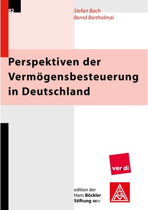 Buchcover Perspektiven der Vermögensbesteuerung in Deutschland | Stefan Bach | EAN 9783935145589 | ISBN 3-935145-58-6 | ISBN 978-3-935145-58-9