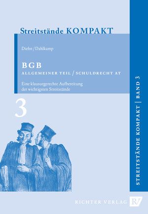 Buchcover Streitstände Kompakt / - Band 3 - BGB Allgem. Teil / SchuldR. Allgem. Teil | Thomas Diehn | EAN 9783935150729 | ISBN 3-935150-72-5 | ISBN 978-3-935150-72-9