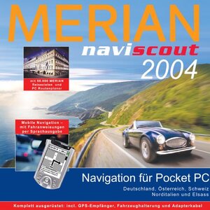 MERIAN naviscout 2004: PC Reiseplanung & Navigation für Pocket PC