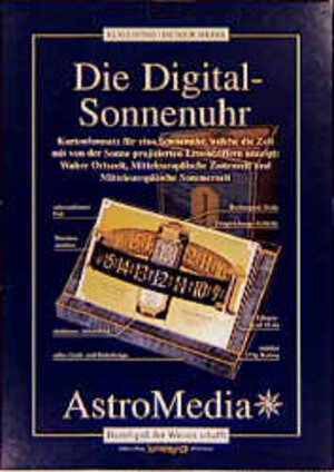 Buchcover Die Digital-Sonnenuhr | Dietrich Ahlers | EAN 9783935364096 | ISBN 3-935364-09-1 | ISBN 978-3-935364-09-6