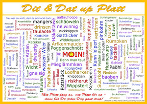 Buchcover Dit & Dat up Platt | Anke Homrighausen | EAN 9783935367547 | ISBN 3-935367-54-6 | ISBN 978-3-935367-54-7