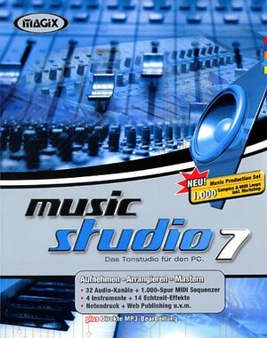 Buchcover MAGIX music studio generation 7 (D)  | EAN 9783935371629 | ISBN 3-935371-62-4 | ISBN 978-3-935371-62-9