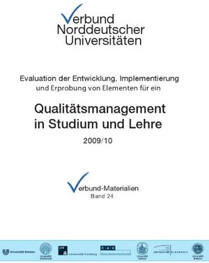 Buchcover Evaluation der Entwicklung, Implementierung und Erprobung von Elementen für ein Qualitätsmanagement in Studium und Lehre am Beispiel wirtschaftswissenschaftlicher Einrichtungen 2009/2010 | Stefanie Henneke | EAN 9783935432184 | ISBN 3-935432-18-6 | ISBN 978-3-935432-18-4