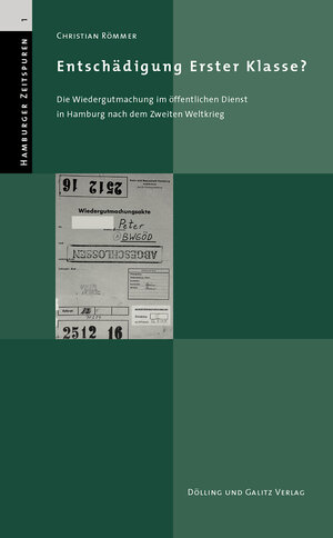 Buchcover Entschädigung Erster Klasse? | Christian Römmer | EAN 9783935549493 | ISBN 3-935549-49-0 | ISBN 978-3-935549-49-3