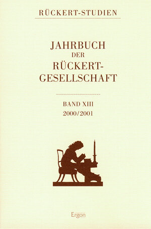 Buchcover Jahrbuch der Rückert Gesellschaft  | EAN 9783935556743 | ISBN 3-935556-74-8 | ISBN 978-3-935556-74-3