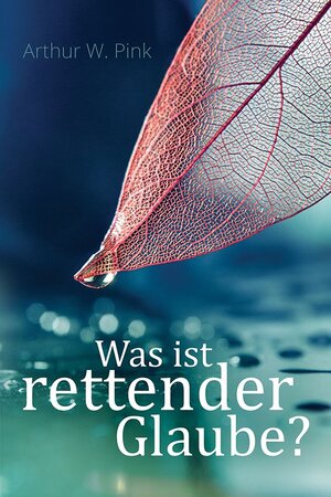 Buchcover Was ist rettender Glaube? | Arthur W Pink | EAN 9783935558518 | ISBN 3-935558-51-1 | ISBN 978-3-935558-51-8
