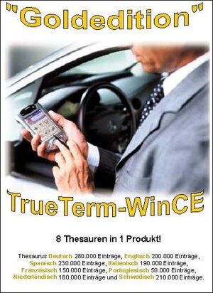 Buchcover True Term Thesaurus Gold WindowsCE für WindowsCE ab V2.11, PocketPC2002, 2003, Mobile Edition und WM5 | EAN 9783935564915 | ISBN 3-935564-91-0 | ISBN 978-3-935564-91-5
