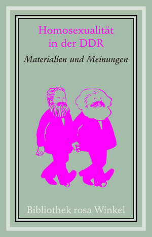 Buchcover Homosexualität in der DDR | EAN 9783935596428 | ISBN 3-935596-42-1 | ISBN 978-3-935596-42-8