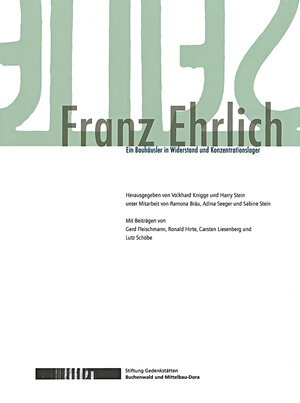 Buchcover Franz Ehrlich  | EAN 9783935598156 | ISBN 3-935598-15-7 | ISBN 978-3-935598-15-6