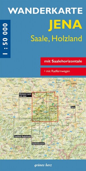 Buchcover Wanderkarte Jena, Saale, Holzland  | EAN 9783935621069 | ISBN 3-935621-06-X | ISBN 978-3-935621-06-9
