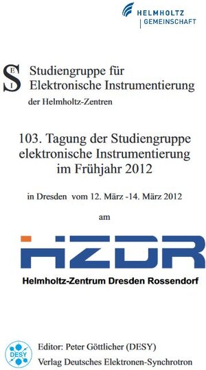 Buchcover 103. Tagung der Studiengruppe elektronische Instrumentierung im Frühjahr 2012  | EAN 9783935702652 | ISBN 3-935702-65-5 | ISBN 978-3-935702-65-2