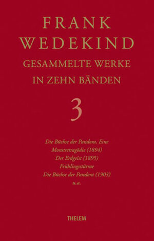 Buchcover Frank Wedekind - Gesammelte Werke in zehn Bänden | Frank Wedekind | EAN 9783935712491 | ISBN 3-935712-49-9 | ISBN 978-3-935712-49-1