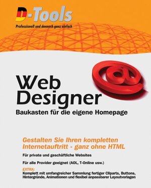Buchcover D-Tools: WebDesigner | Hartmut Fischer | EAN 9783935722339 | ISBN 3-935722-33-8 | ISBN 978-3-935722-33-9