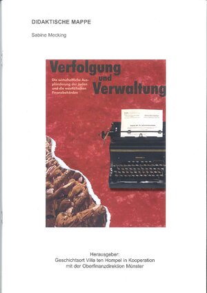 Buchcover Verfolgung und Verwaltung | Sabine Mecking | EAN 9783935811002 | ISBN 3-935811-00-4 | ISBN 978-3-935811-00-2