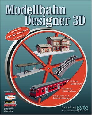 Buchcover ModellbahnDesigner 3D  | EAN 9783935839006 | ISBN 3-935839-00-6 | ISBN 978-3-935839-00-6