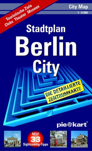 Berlin City 1 : 8 000. Stadtplan