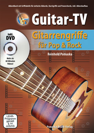 Buchcover Guitar-TV: Gitarrengriffe für Pop und Rock mit DVD | Reinhold Pomaska | EAN 9783935937733 | ISBN 3-935937-73-3 | ISBN 978-3-935937-73-3