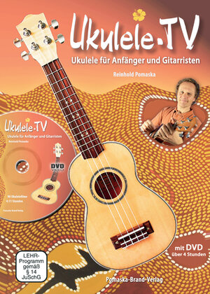 Buchcover Ukulele-TV: Ukulelen-Schule ohne Noten mit DVD | Reinhold Pomaska | EAN 9783935937931 | ISBN 3-935937-93-8 | ISBN 978-3-935937-93-1
