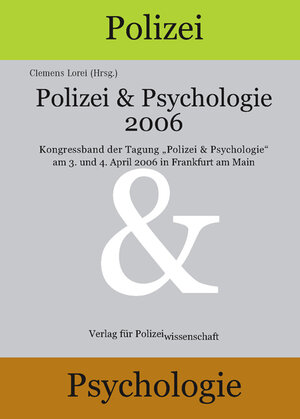 Buchcover Polizei & Psychologie 2006  | EAN 9783935979849 | ISBN 3-935979-84-3 | ISBN 978-3-935979-84-9
